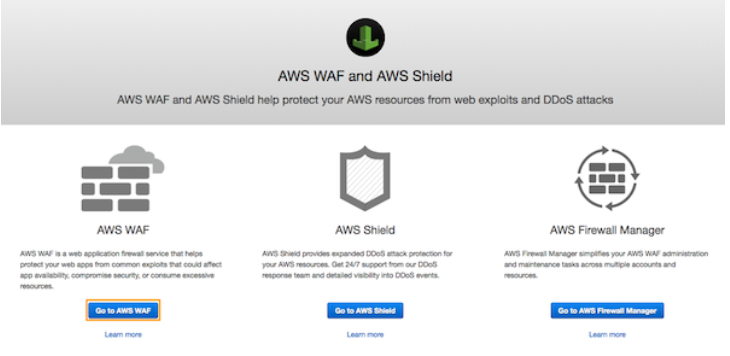 AWS WAF and AWS shield