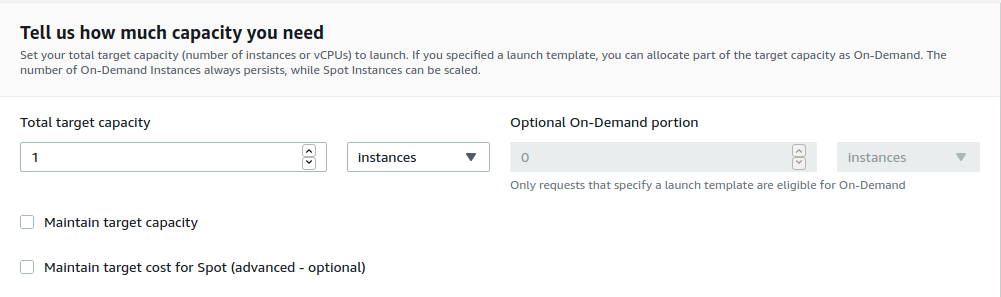 launch and configure AWS spot instance