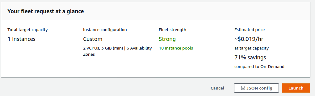 launch and configure AWS spot instance