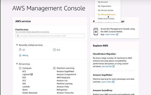 Detailed AWS Monthly Billing Reports