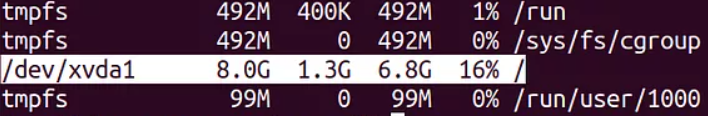 Extend EBS disk space of AWS EC2 Instance