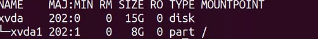 Extend EBS disk space of AWS EC2 Instance