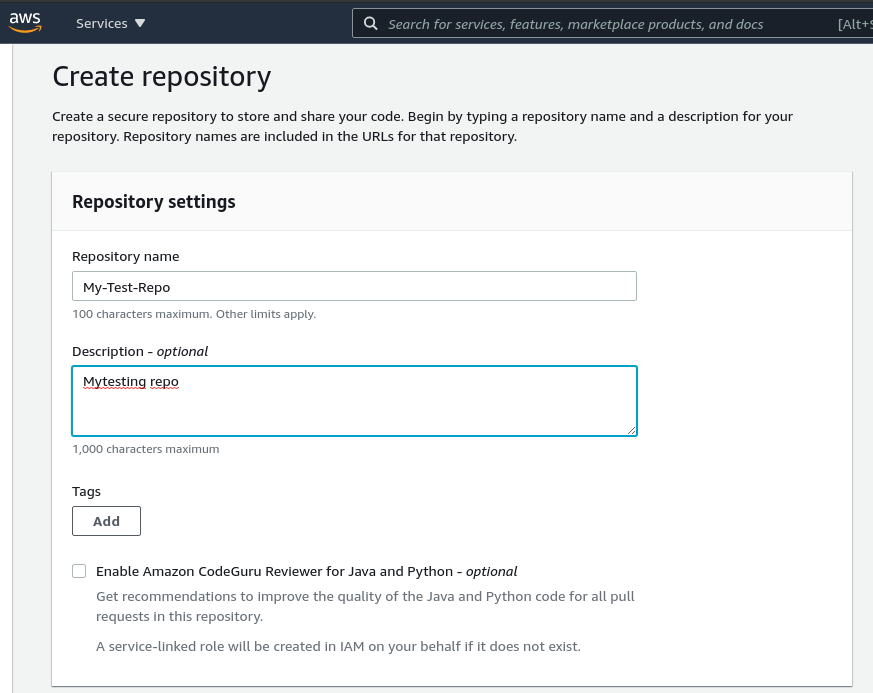 AWS CodeCommit Repository That Triggers Email Notifications