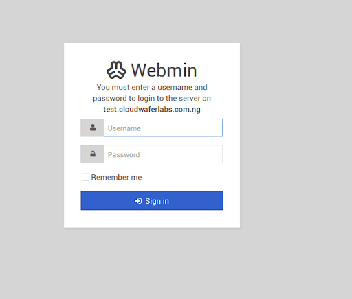 Webmin: A web-based Linux management tool