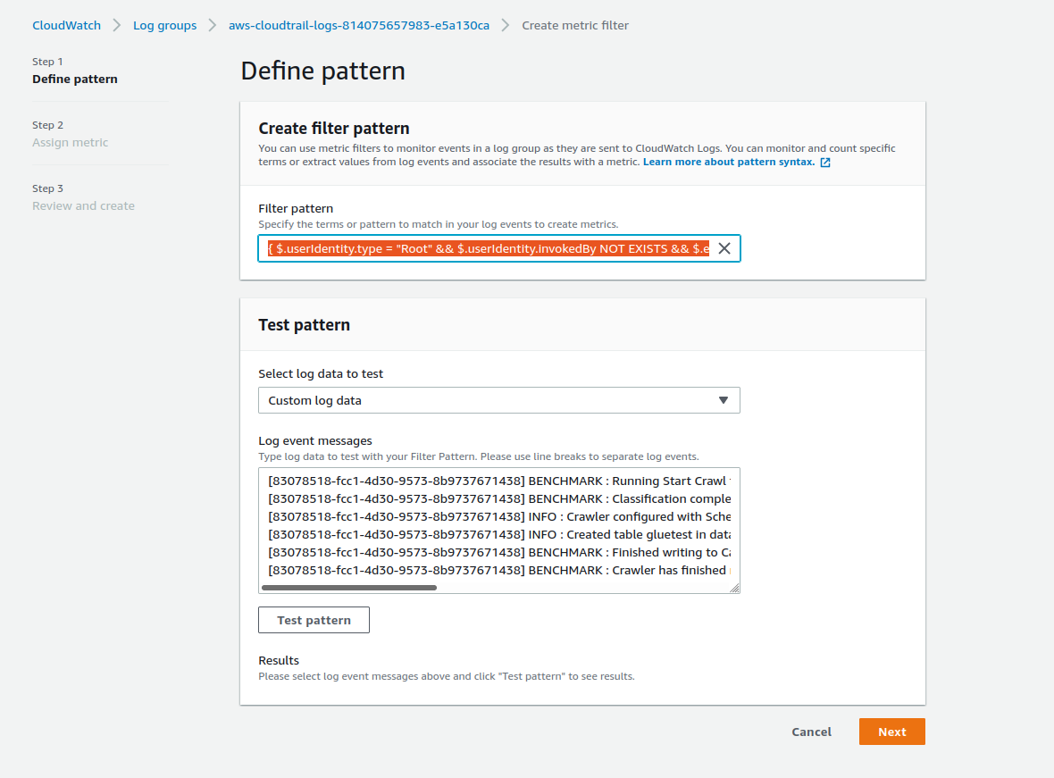 AWS Root login Alert