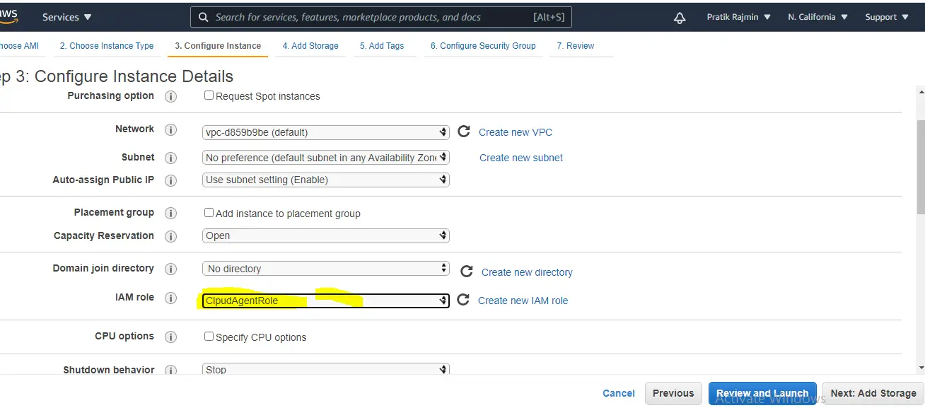 Custom Cloud watch Metrics for AWS EC2 Instance