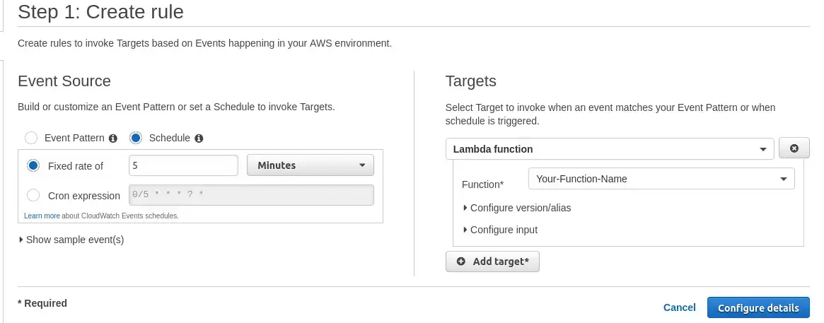 stop-start-AWS-EC2-instances-regular-intervals-using-Lambda