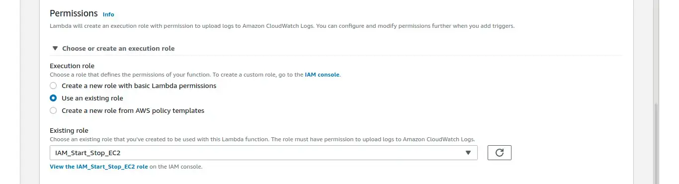 stop-start-AWS-EC2-instances-regular-intervals-using-Lambda